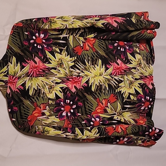 Chico size 1 Floral Multicolored Jacket - Picture 3 of 4